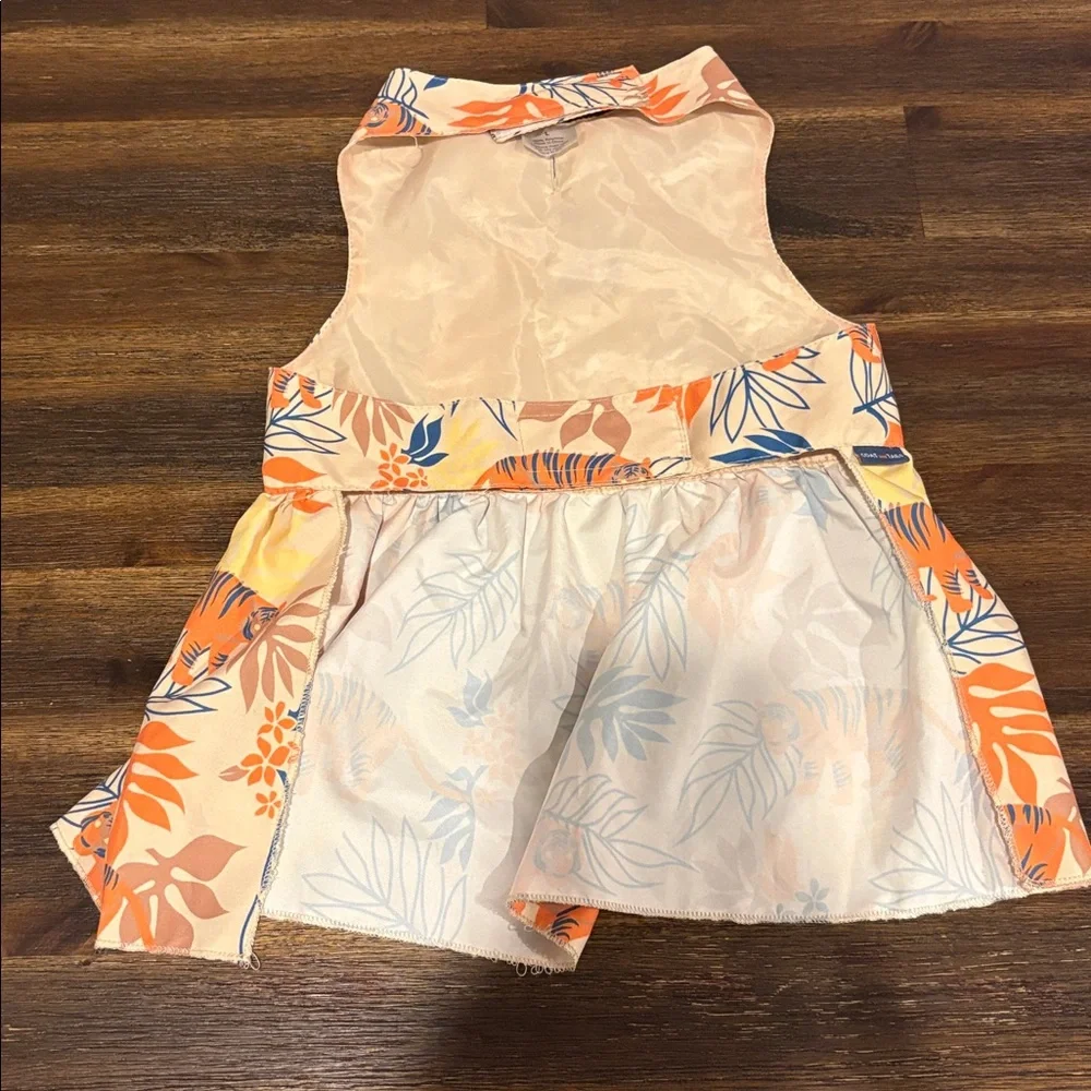 Dog Floral Tiger Print Dress